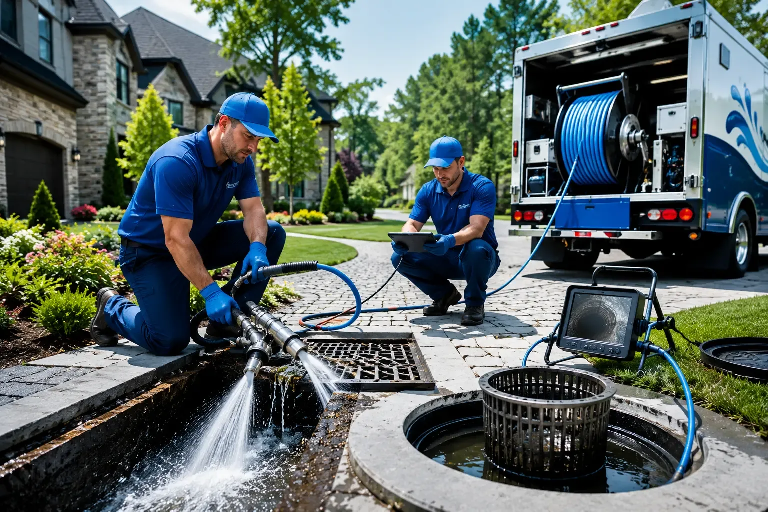 Local outdoor drain cleaning professionals in Rock Island, IL